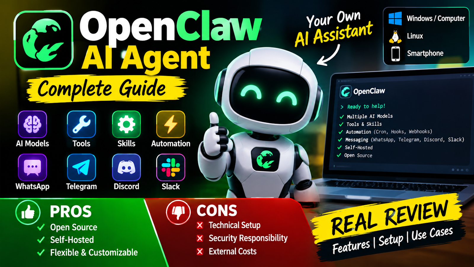 ओपनक्लॉ एआई एआई एजेंटक्या है? पूरी जानकारी आसान हिंदी में What is the OpenClaw AI agent? Full details in simple Hindi.